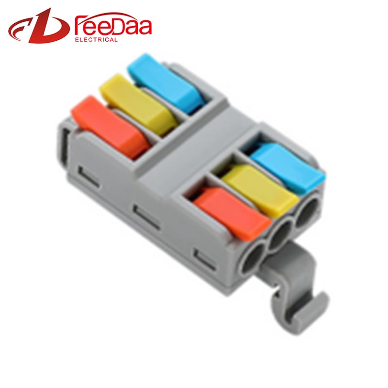 Fast Wire Cable Connectors 3 in 3 out PCT-5233D