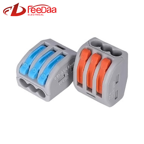 WAGO 222 Series Quickly Wire Connector | 1 In 2 Out PCT-213